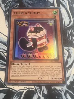 Yu-Gi-Oh! CupsyYummy JUSH-EN016 Justice Hunters 1st Edition - Image 1