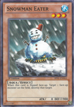 Snowman Eater (BP01-EN064) - Starfoil Rare First ed. Yu-Gi-Oh! - Image 1