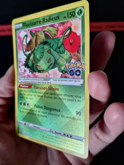 Radiant Florizarre 004/078 Ultra Rare Pokemon Card EB10.5 Pokemon Go French - Image 4