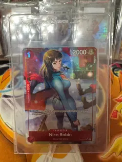 One Piece Nico Robin Alt Art UC Premium Booster The Best Vol. 1 PRB-01 English - Image 1