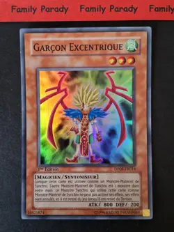 Eccentric Boy DP09-FR014 Super Rare YuGiOh Card 1st Edition French - Image 1