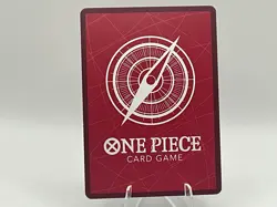 One Piece Monkey.D.Luffy 3rd Anniversary Stamp Rainbow Leader Promo Card NM - Image 2