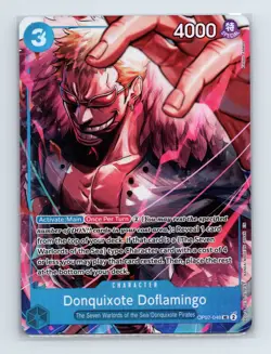 DONQUIXOTE DOFLAMINGO - One Piece OP07-048 - PROMO - Seven Warlords of the Sea - Image 1