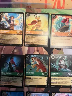 Disney Lorcana 50 rare and super rare card mystery bundle bulk job lot - Image 3