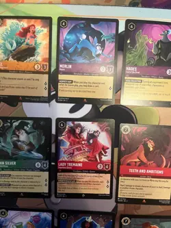 Disney Lorcana 50 rare and super rare card mystery bundle bulk job lot - Image 4
