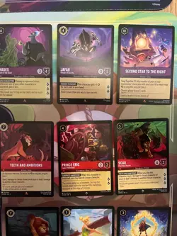 Disney Lorcana 50 rare and super rare card mystery bundle bulk job lot - Image 5