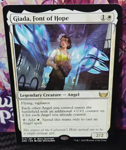 magic the gathering - Giada, Font of Hope - Legendary Creature - Angel - Rare - Image 1