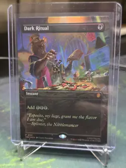 Dark Ritual (Borderless) Commander: Teenage Mutant Ninja Turtles Foil - Image 1