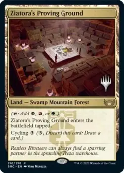 Magic The Gathering: Ziatora's Proving Ground PROMO PACK, Streets of New Capenna - Image 1