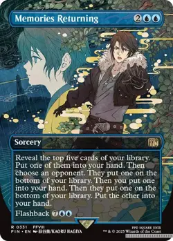Memories Returning (Borderless) [FIN - 331] - NM [Normal] TCG MTG - Image 1