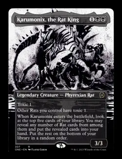 Karumonix, the Rat King (Showcase) 307 R Phyrexia: All Will Be One - Image 1