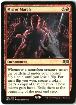 MTG Mirror March R Ravnica Allegiance 108 LP - Image 1