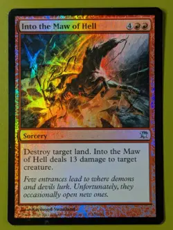 FOIL Into the Maw of Hell x1 Innistrad 1x Magic the Gathering MTG - Image 1