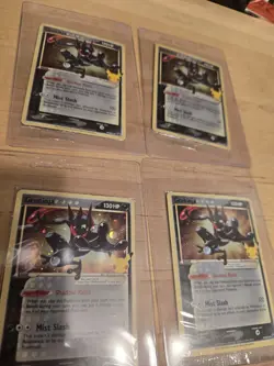 Pokemon TCG Promo Lot Gold Star Greninja SWSH144 Sealed lot of four (4) - Image 2