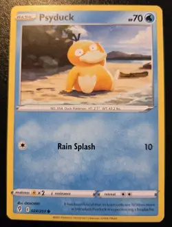 Psyduck 024/203 Common Sword & Shield: Evolving Skies Pokemon TCG - Image 1