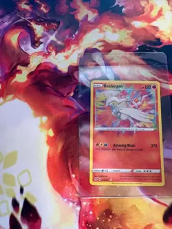Reshiram Shining Fates 017/072 Amazing Rare Pokemon NM Pokemon - Image 1