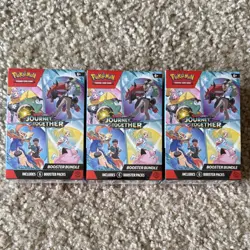 Pokemon (3 by 107$) TCG Scarlet & Violet Journey Together Booster Bundle box - Image 1
