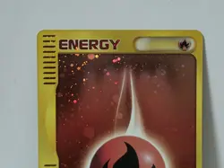 Pokemon Card 2002 x1 Fire Energy Holo SWIRL Mcdonald's Promo Japanese Charizard - Image 3
