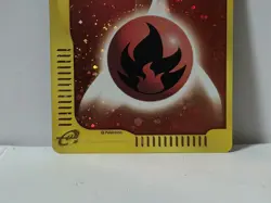 Pokemon Card 2002 x1 Fire Energy Holo SWIRL Mcdonald's Promo Japanese Charizard - Image 4