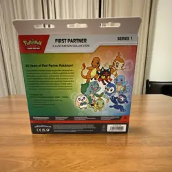 Pokemon First Partner Illustration Collection Series 1 Box Promo Cards English - Image 2