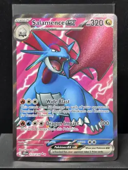 Pokemon Salamence ex 177/159 Full Art Ultra Rare Holo Journey Together NM - Image 2