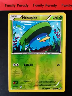 Nenupiot REVERSE 10/160 XY Primo Choc Pokemon Card New French - Image 1