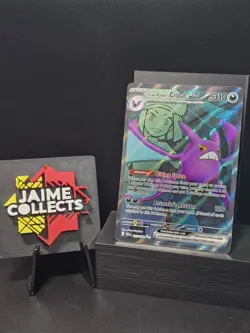 Pokemon Team Rocket's Crobat ex 217/182 Destined Rivals Ultra Rare Full Art NM - Image 1