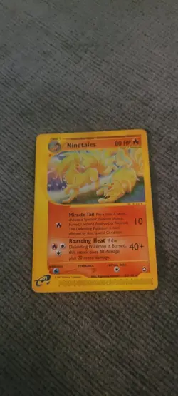 Pokemon Aquapolis 25/147 Ninetales Pokemon Card - Image 1