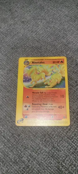 Pokemon Aquapolis 25/147 Ninetales Pokemon Card - Image 2