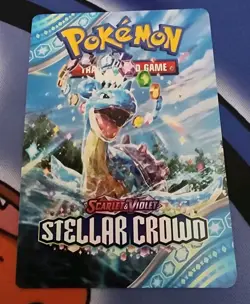 Pokemon - Lapras - Stellar Crown - Trainer Tips Card - Boufalant / Ledian - Image 1