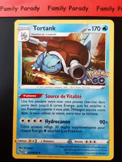 Tortank HOLO 170PV 017/078 Pokemon Card EB10.5 Pokemon Go New Fr - Image 1