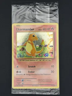 Pokemon TCG Charmander Toys R Us Stamped Holo - 09/108 - SEALED - Image 1