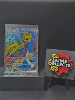 Pokemon Hop's Zacian EX 176/159 Ultra Rare Full Art Journey Together Near Mint - Image 1