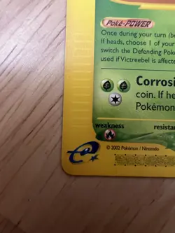 Pokemon Victreebel 42/147 Aquapolis Rare NM- - Image 4