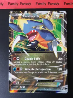 Carchacrok EX XY09 Promo Pokemon Card French - Image 1