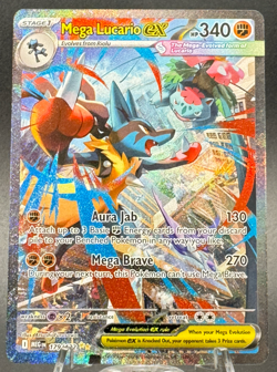 Pokemon Mega Evolution | Mega Lucario EX | SIR 179/132 - Image 1