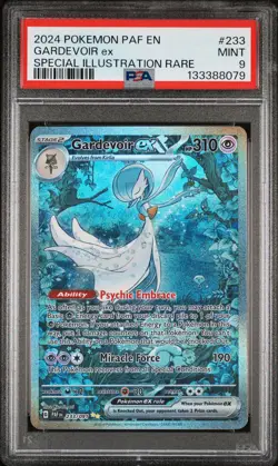 2024 POKEMON PAF EN-PALDEAN FATES SPECIAL ILLUSTRATION RARE GARDEVOIR EX PSA 9 - Image 1