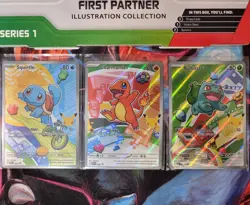 Pokemon 2026 First Partner Illustration Collection Series 1 Promos Set - Kanto - Image 1