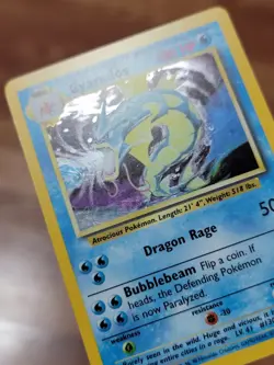 Gyarados 6/102 Base Set Unlimited Holo Rare Pokemon Card WOTC LP - Image 2
