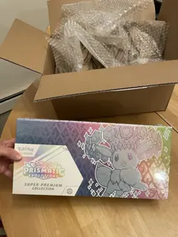 Pokemon TCG Prismatic Evolutions Super Premium Collection SPC Brand New Sealed - Image 1