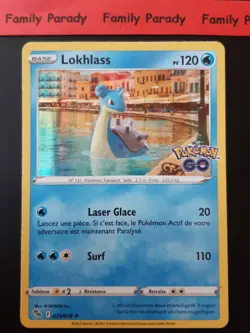 Lokhlass HOLO 120PV 023/078 Pokemon Card EB10.5 Pokemon Go New French - Image 1