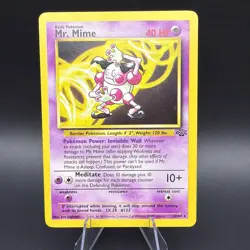 Mr. Mime 22/64 Jungle Regular Vintage Pokemon TCG - Image 1