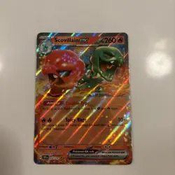 Scovillain EX 37/191 - Double Rare - Surging Sparks - Pokemon TCG NM - Image 1
