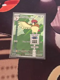 Pokemon Pidgeotto TCG Sv03: Obsidian Flames Holo Ultra Rare Card 208/197 - Image 1