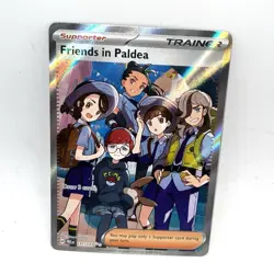 Friends in Paldea 137/131 Ultra Rare Trainer SV: Prismatic Evolutions Pokemon NM - Image 1