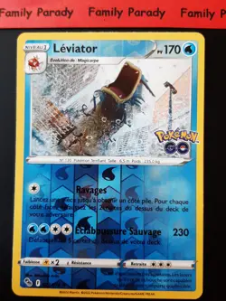 Gyarados REVERSE 170hp 022/078 Pokemon Card EB10.5 Pokemon Go new French - Image 1