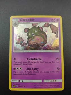 Garbodor - 51a/145 - Pokemon Guardians Rising Sun & Moon Cosmos Holo Card NM/LP - Image 1