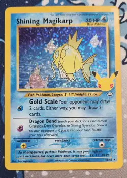 Shining Magikarp 66/64 Celebrations Classic Collection Pokemon TCG - Image 1