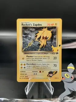 Rocket's Zapdos - 15/132 - Pokemon Celebrations Holo Rare NM - Image 1