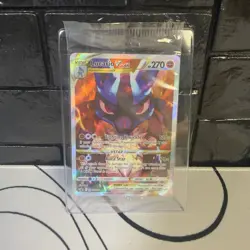 Pokemon TCG Lucario VSTAR SWSH291 Black Star Promo Full Art Sealed - Image 1
